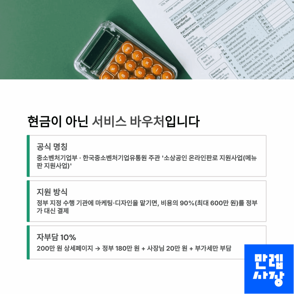 지원 내용 설명 안내