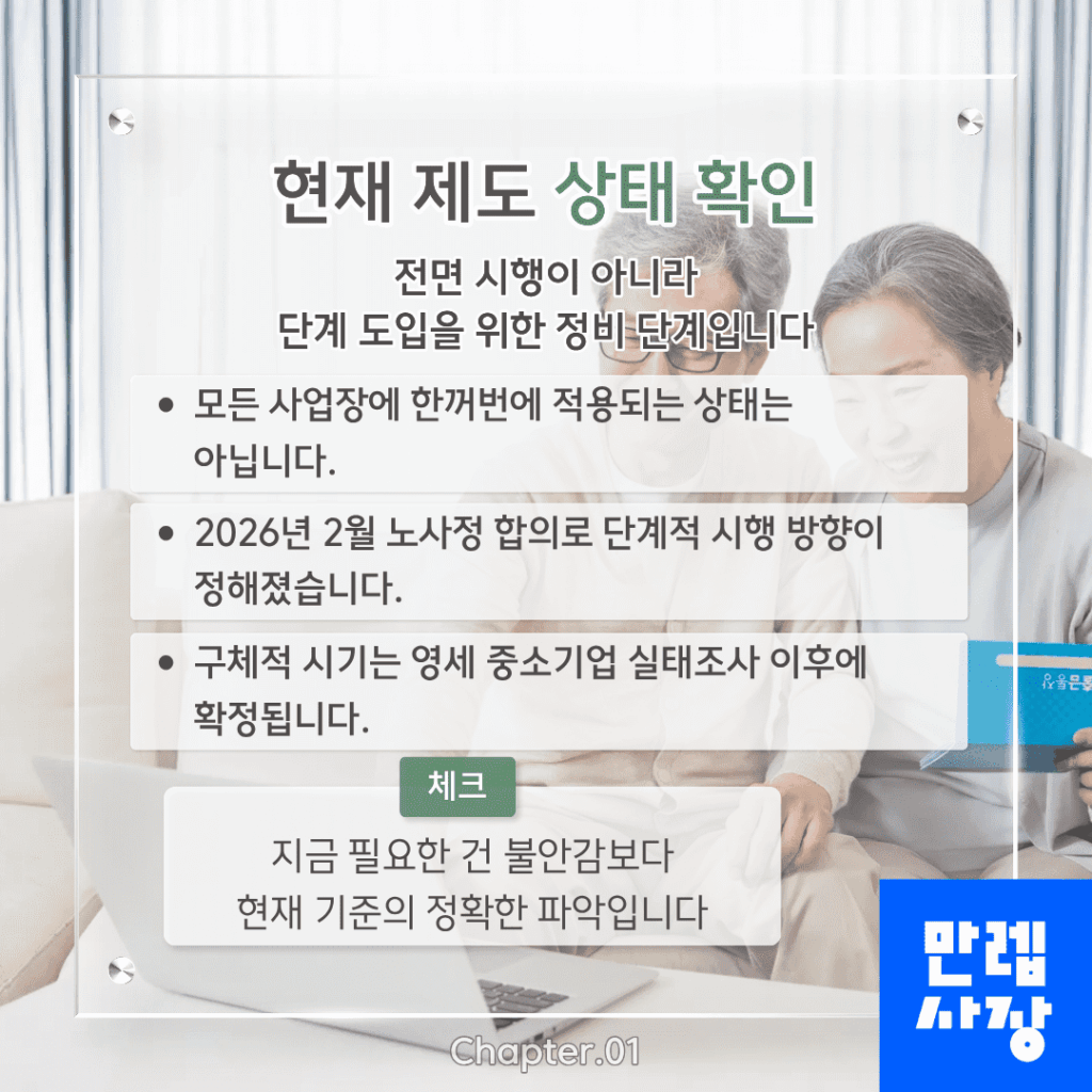퇴직연금 의무화 현재 제도 진행 상황