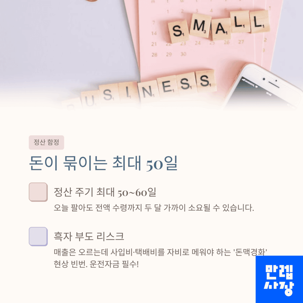 정산주기 설명표