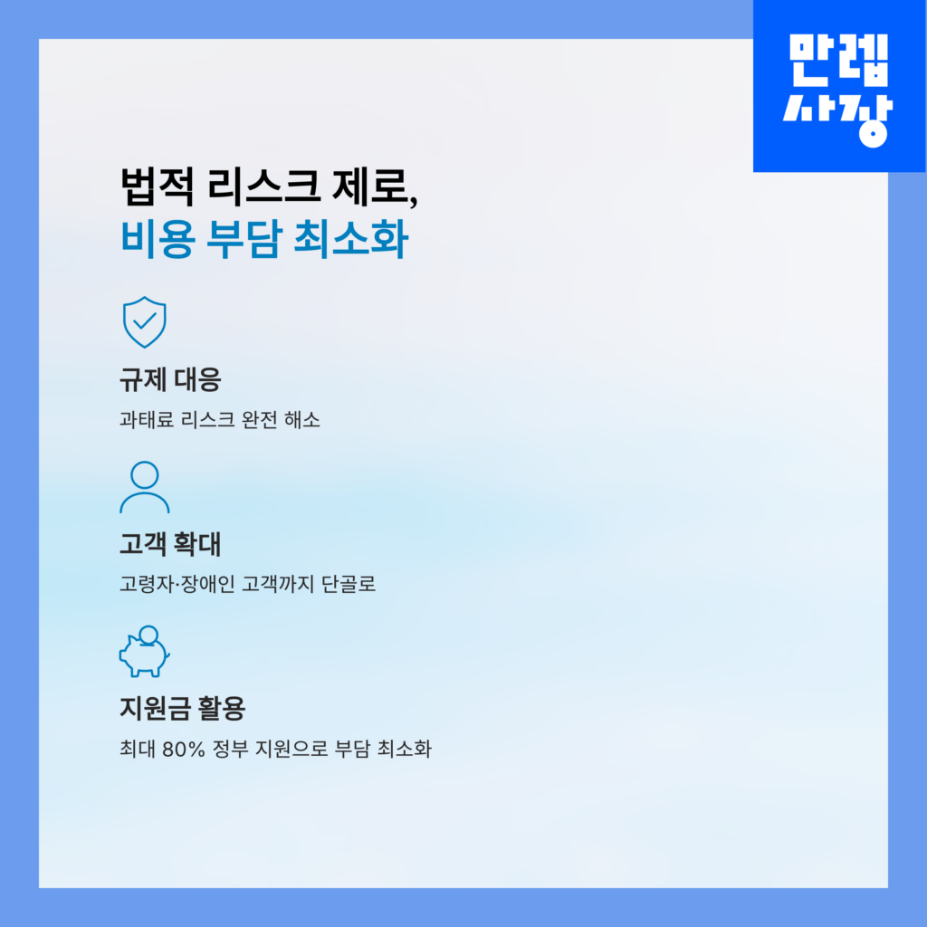 법적 리스크 안내