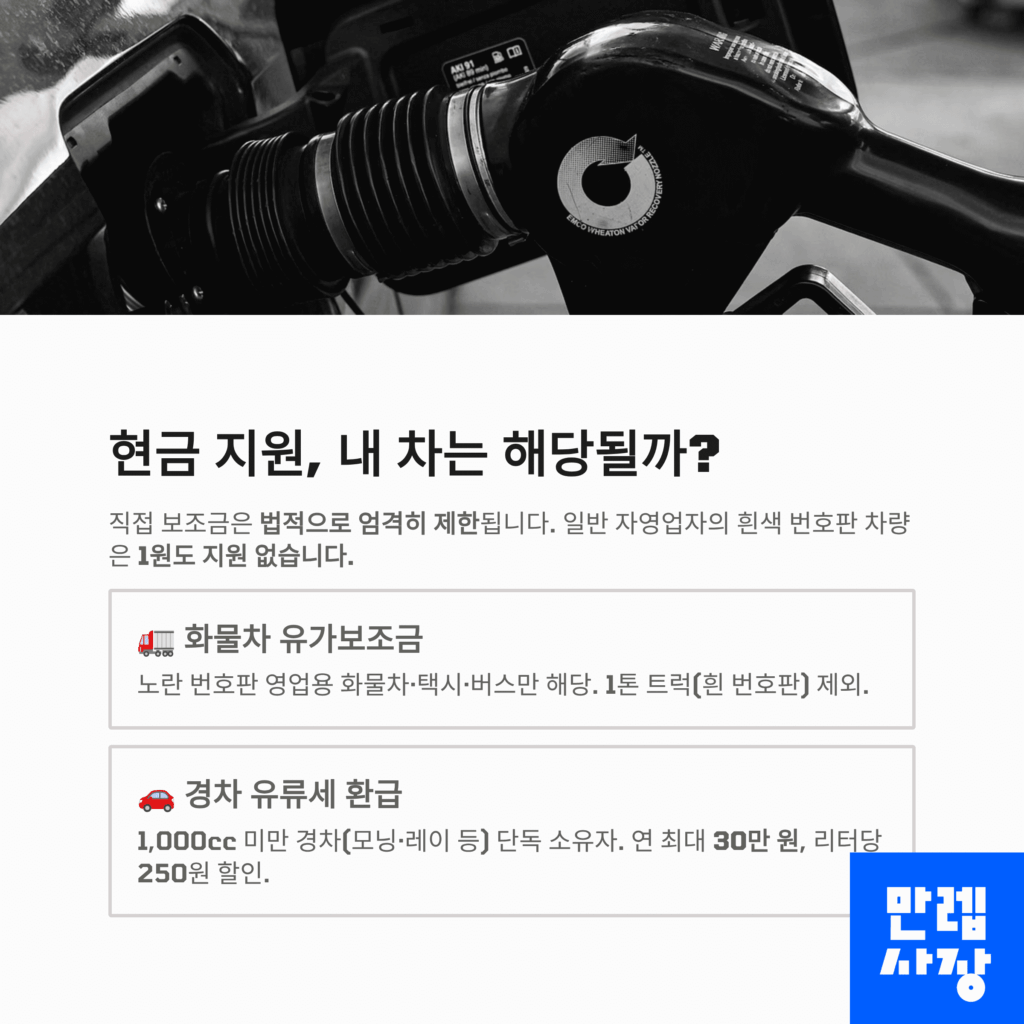 보조금 형태 설명
