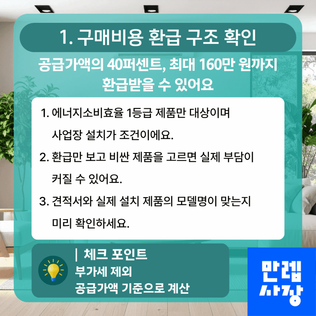 구매비용 환급 구조