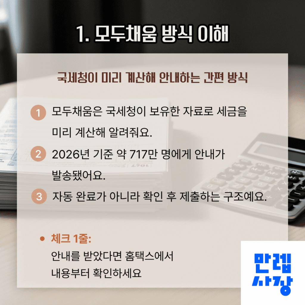 모두채움 방식과 대상 범위