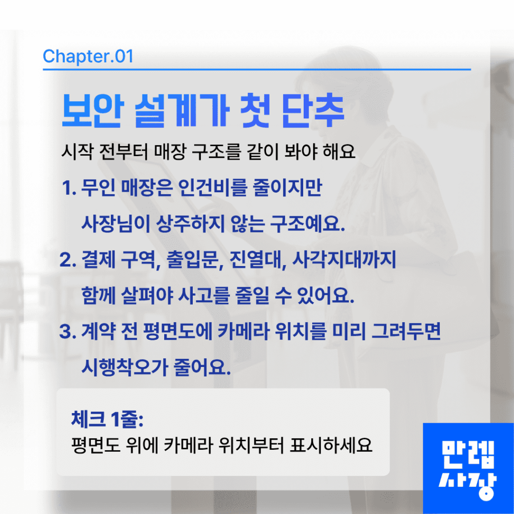 보안 설계가 첫 단추