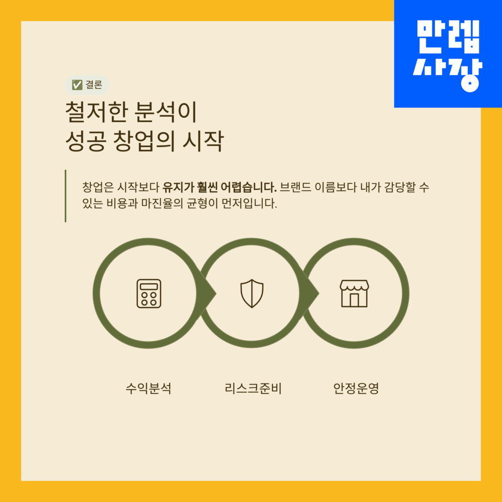 결론에 대한 정리