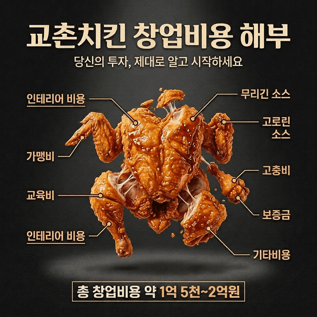 교촌치킨 창업비용 총정리