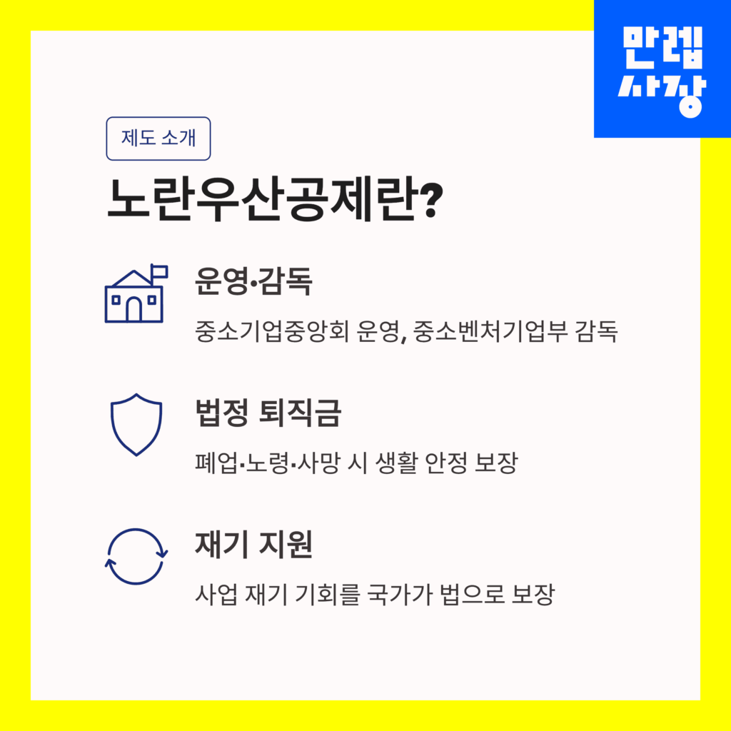 노란우산공제란 무엇인가