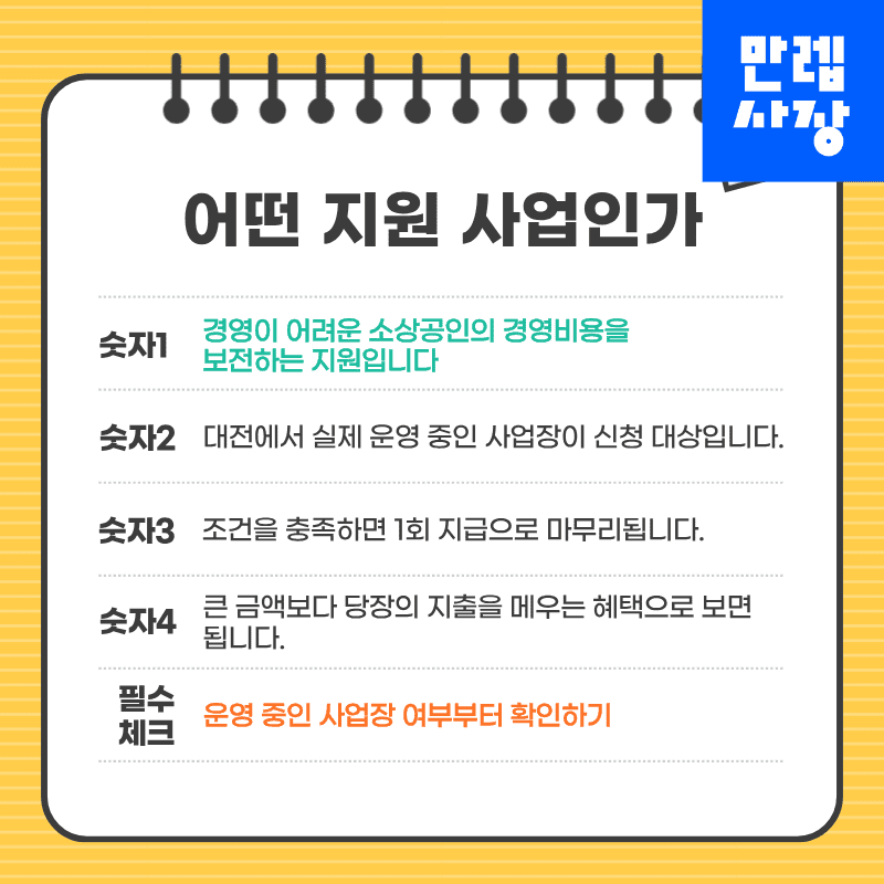 지원 사업 개요