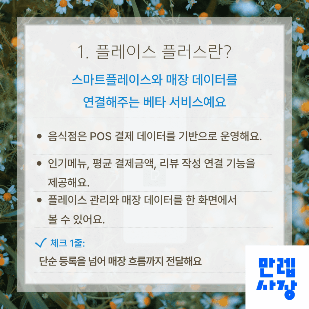 플레이스 플러스는 어떤 서비스일까