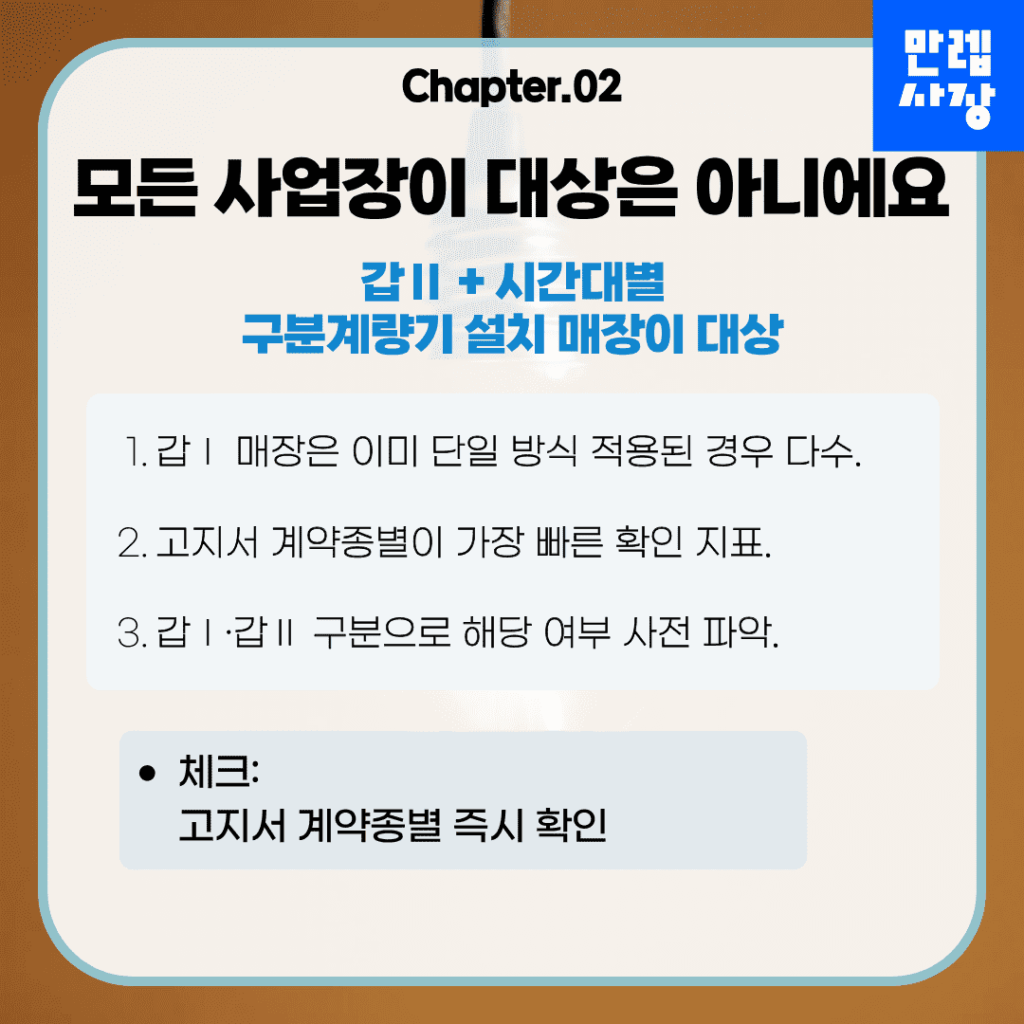 적용 대상 확인