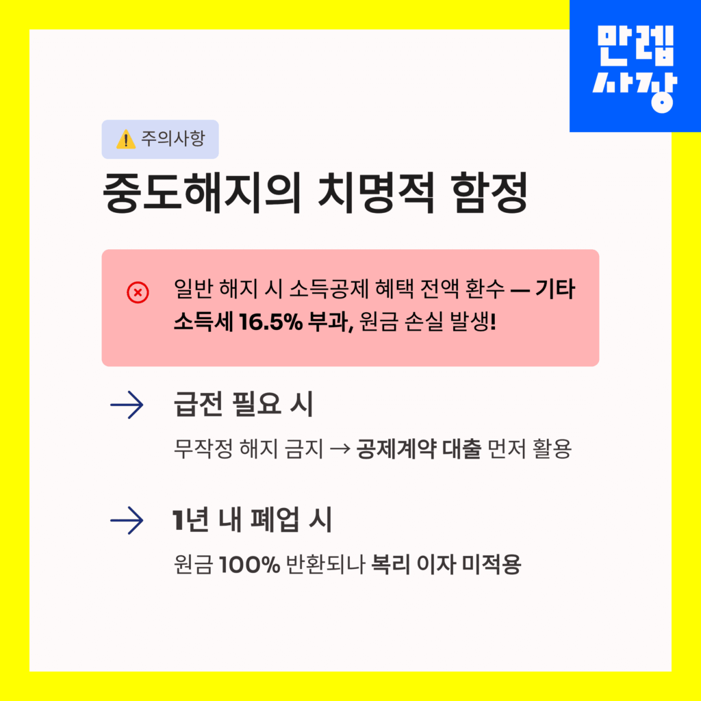 주의사항 3가지