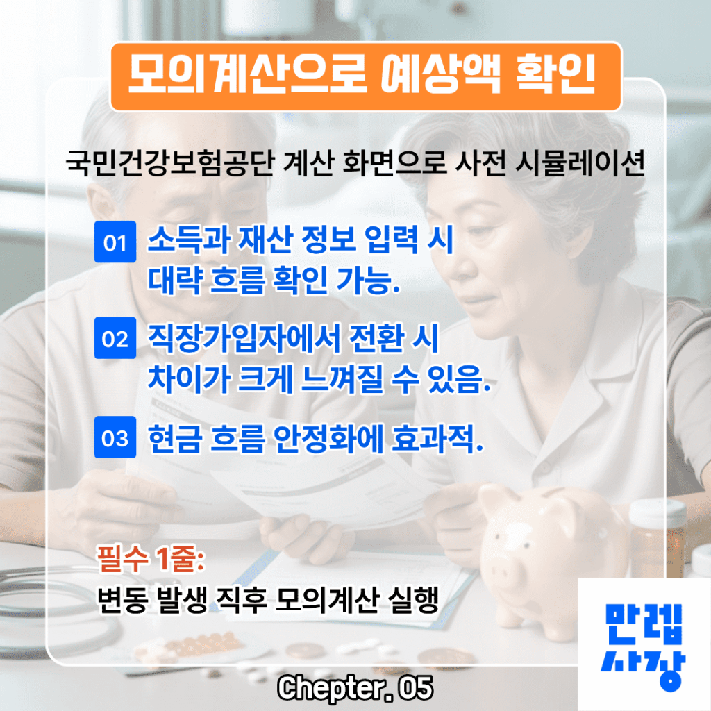 모의계산 활용