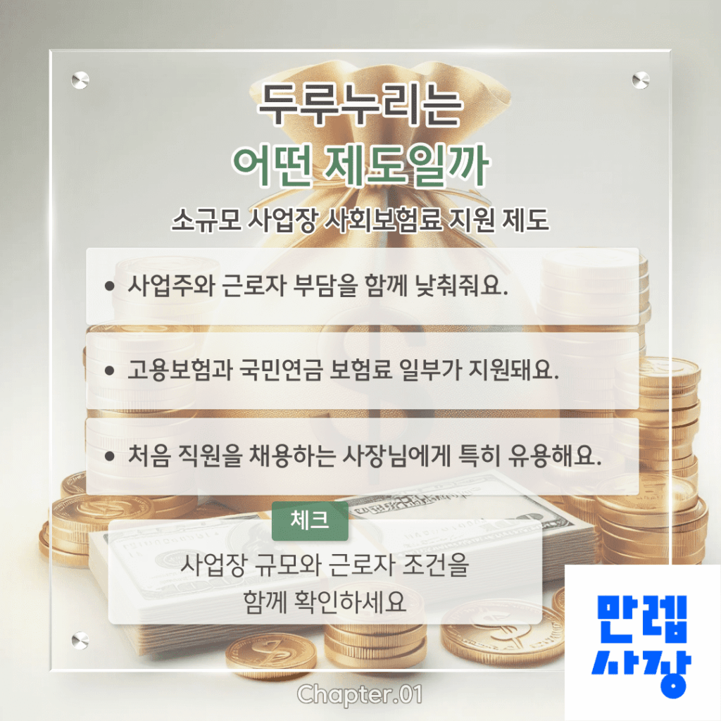 두루누리는 어떤 제도일까