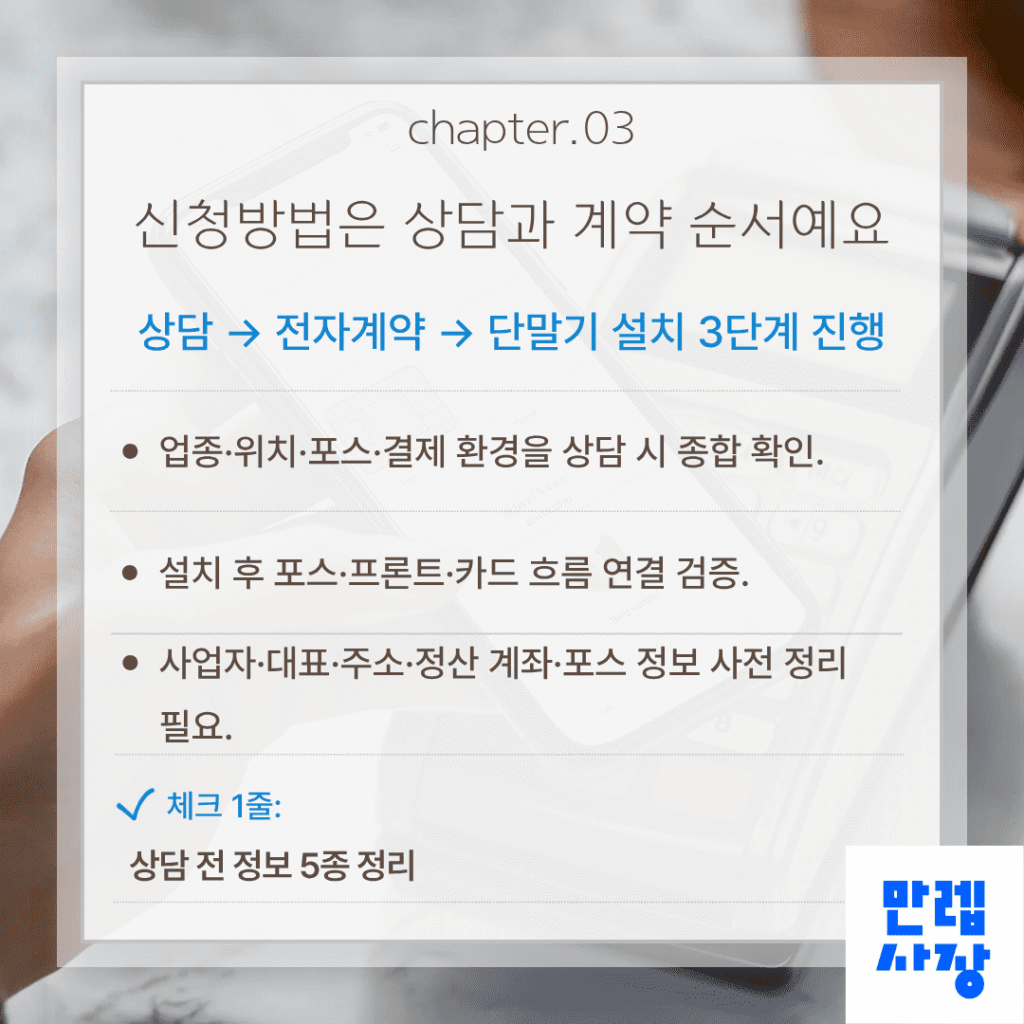 신청 절차 흐름