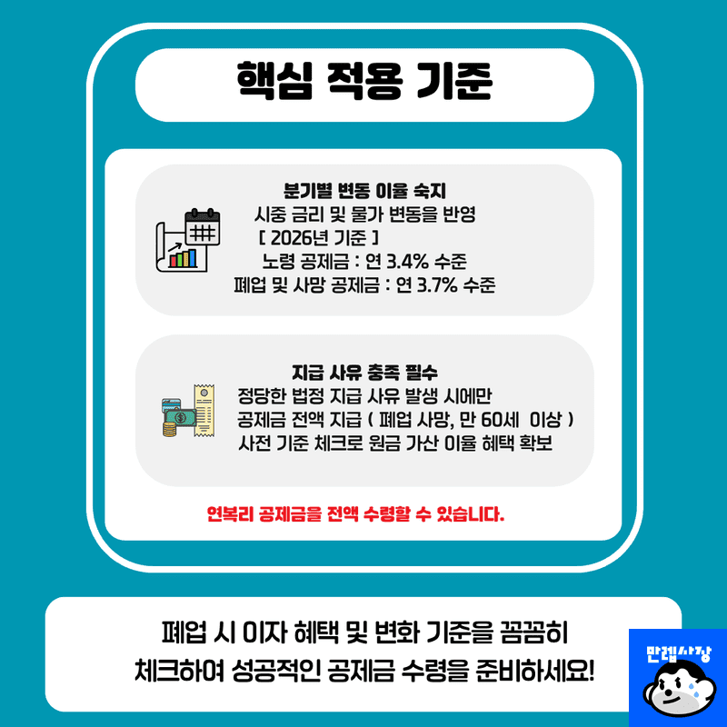 핵심 적용 기준