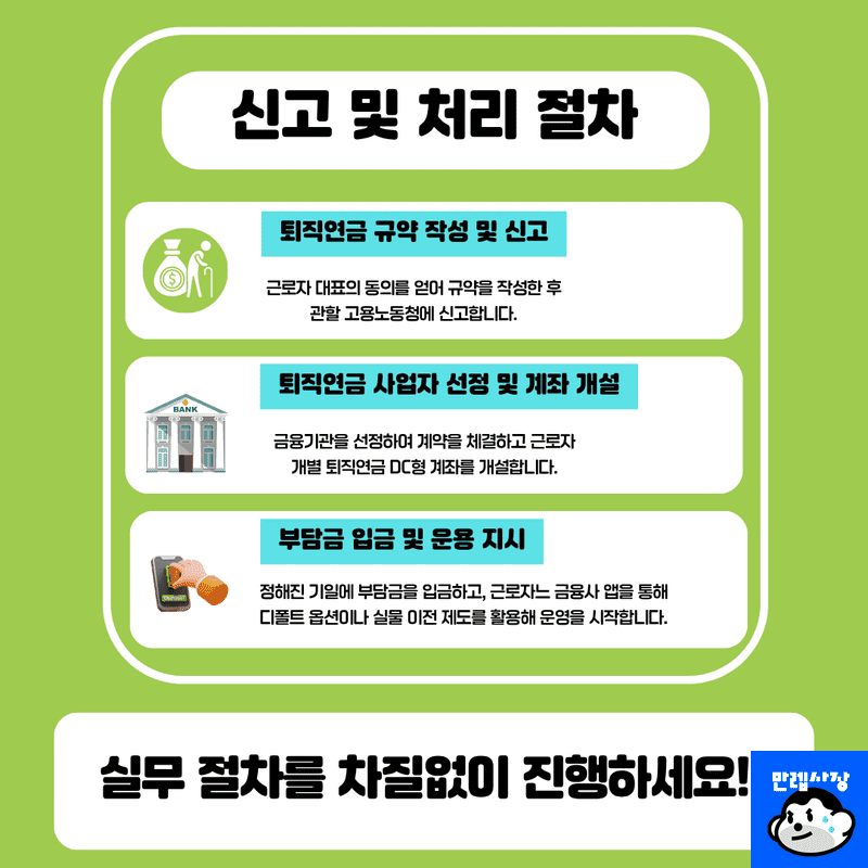 신고 및 처리 절차