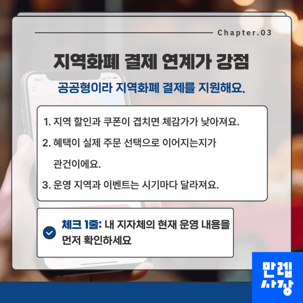 지역화폐 연계