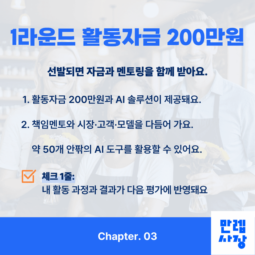 1라운드 지원