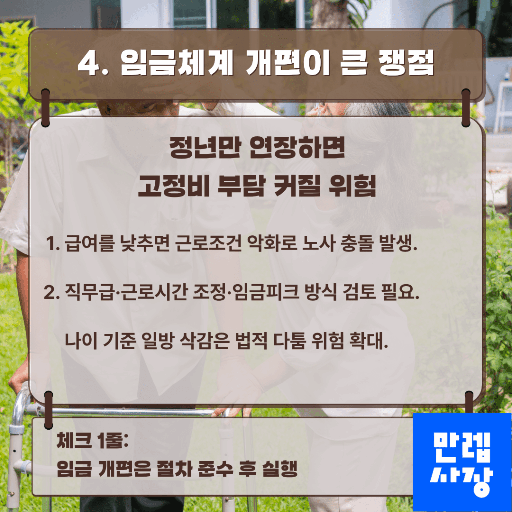 임금체계 개편 쟁점