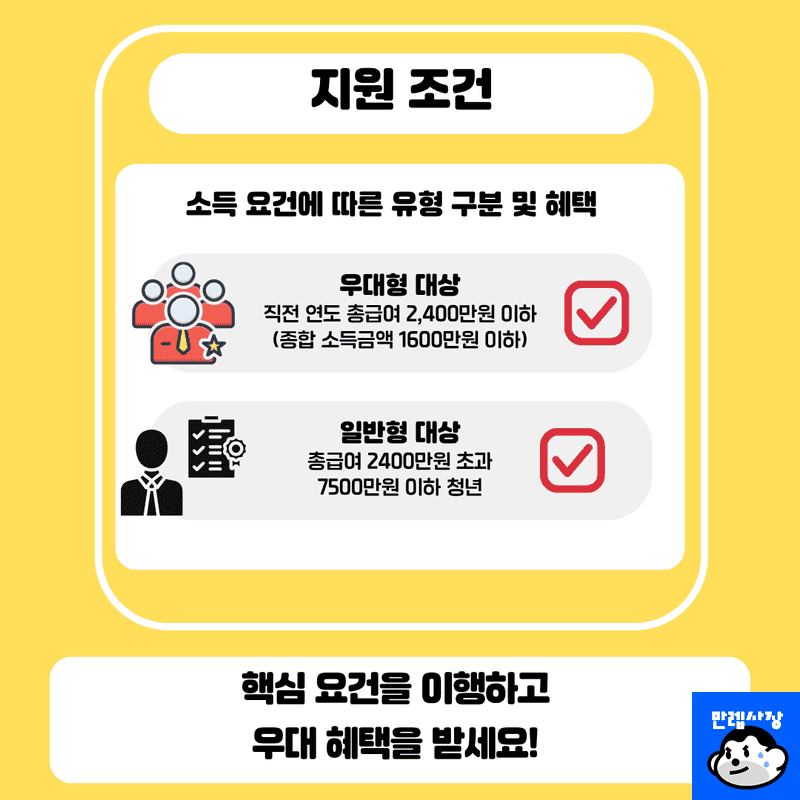 필수 지원조건