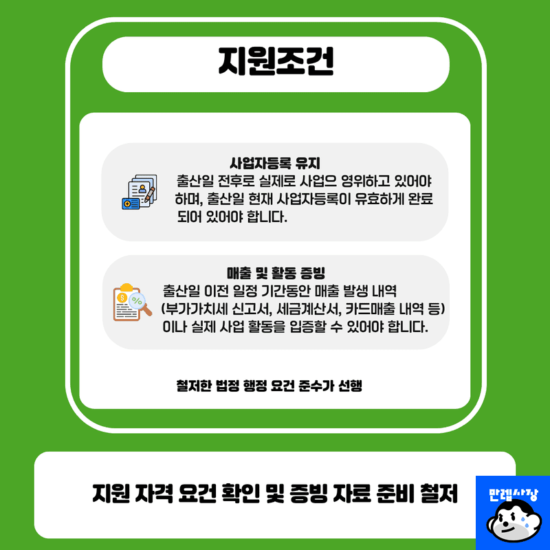 지원 금액 및 주요 혜택