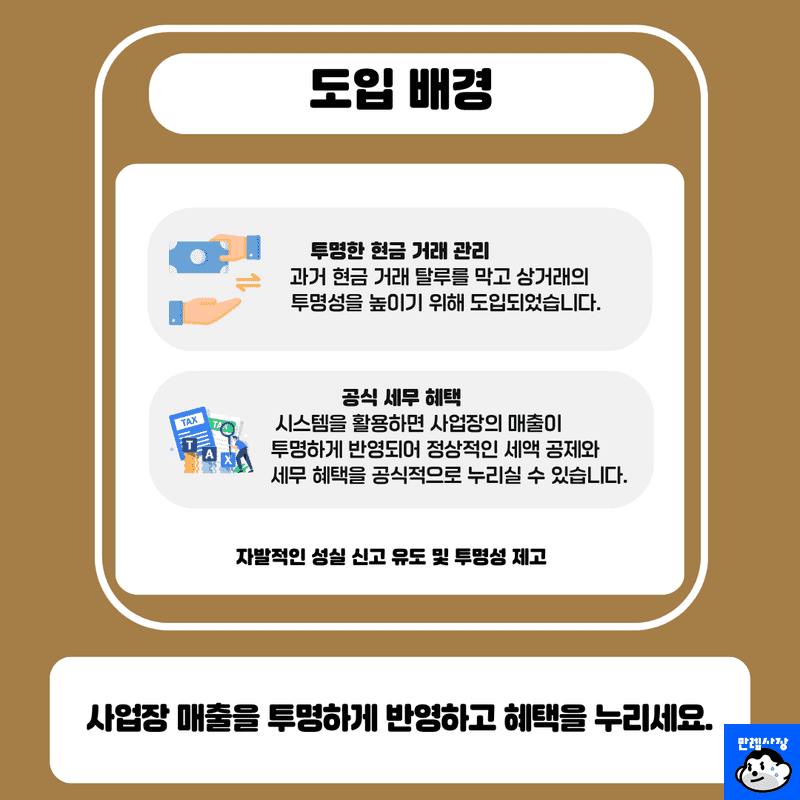 도입 배경 및 취지