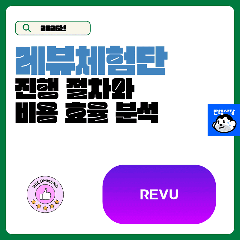 레뷰체험단 진행 절차 및 비용 효율 분석