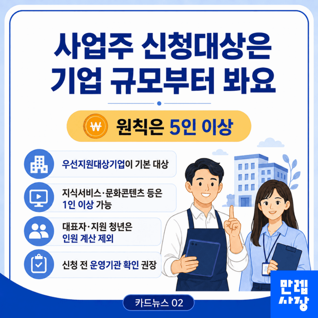 사업주 신청대상
