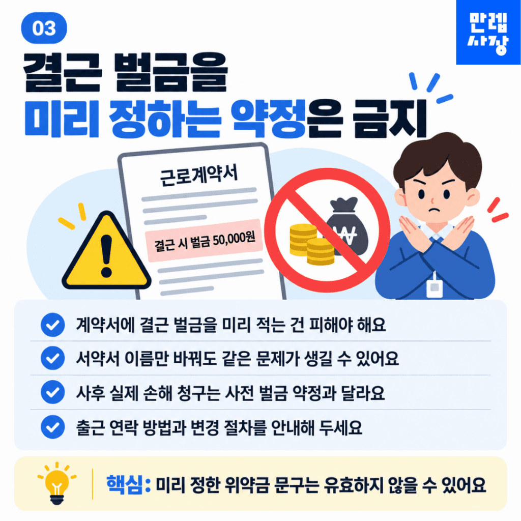 사전 위약금과 실제 손해배상의 차이