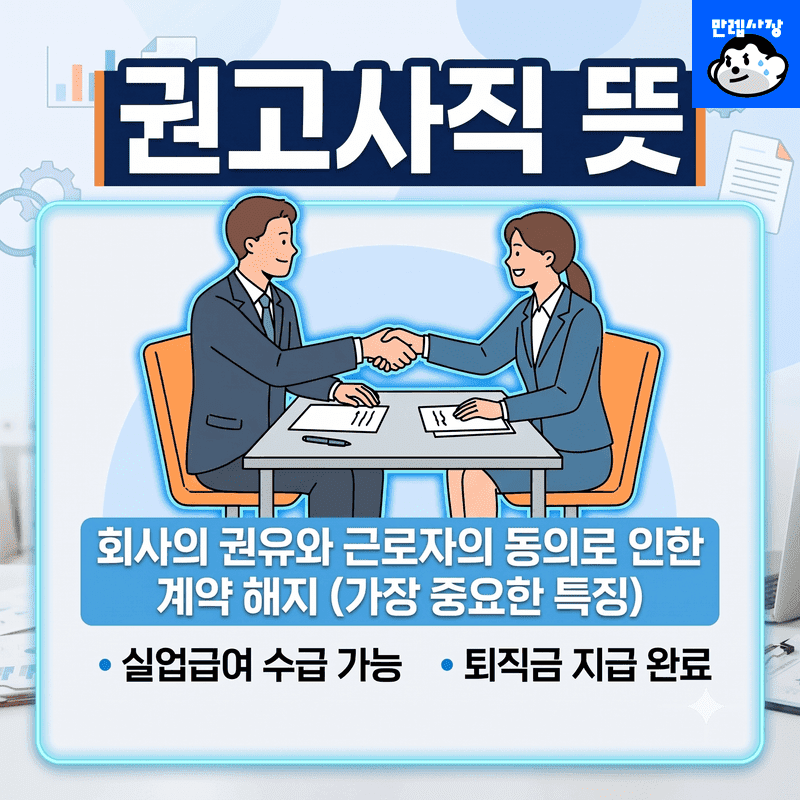 권고사직 뜻 해고와 차이점 부당해고 구제신청 방지 합의서 작성법