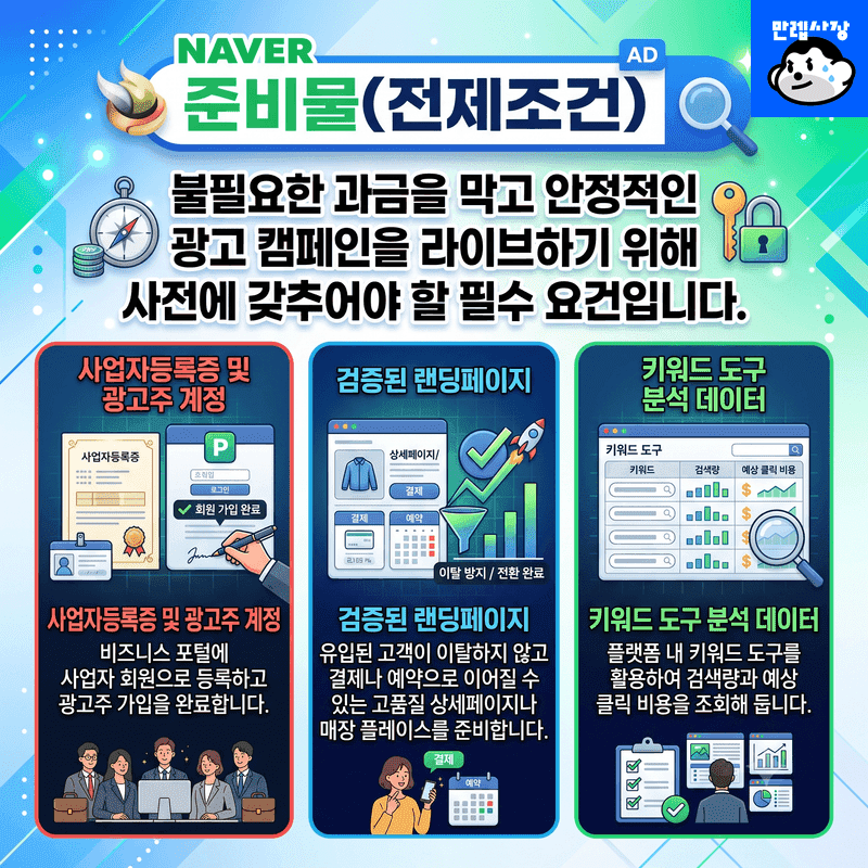 준비물 (전제조건)